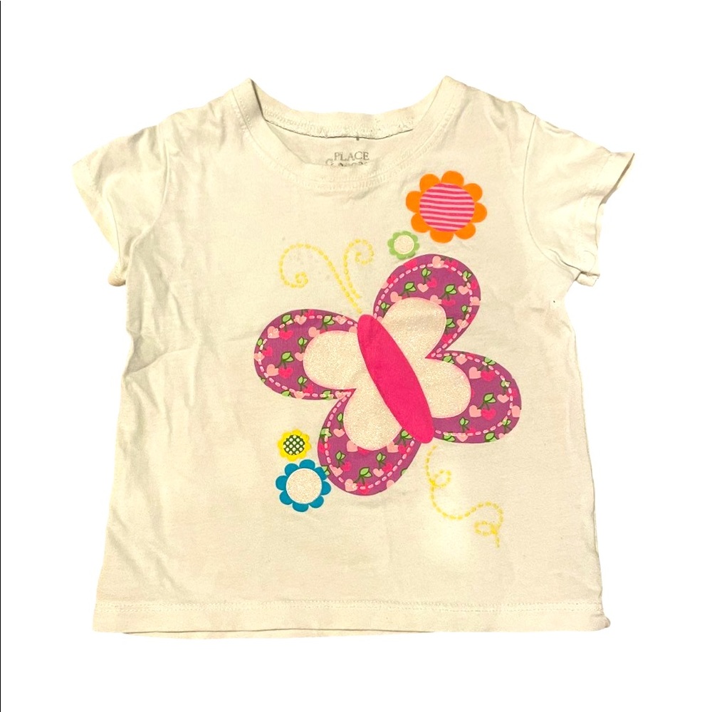 Butterfly T-shirt girls